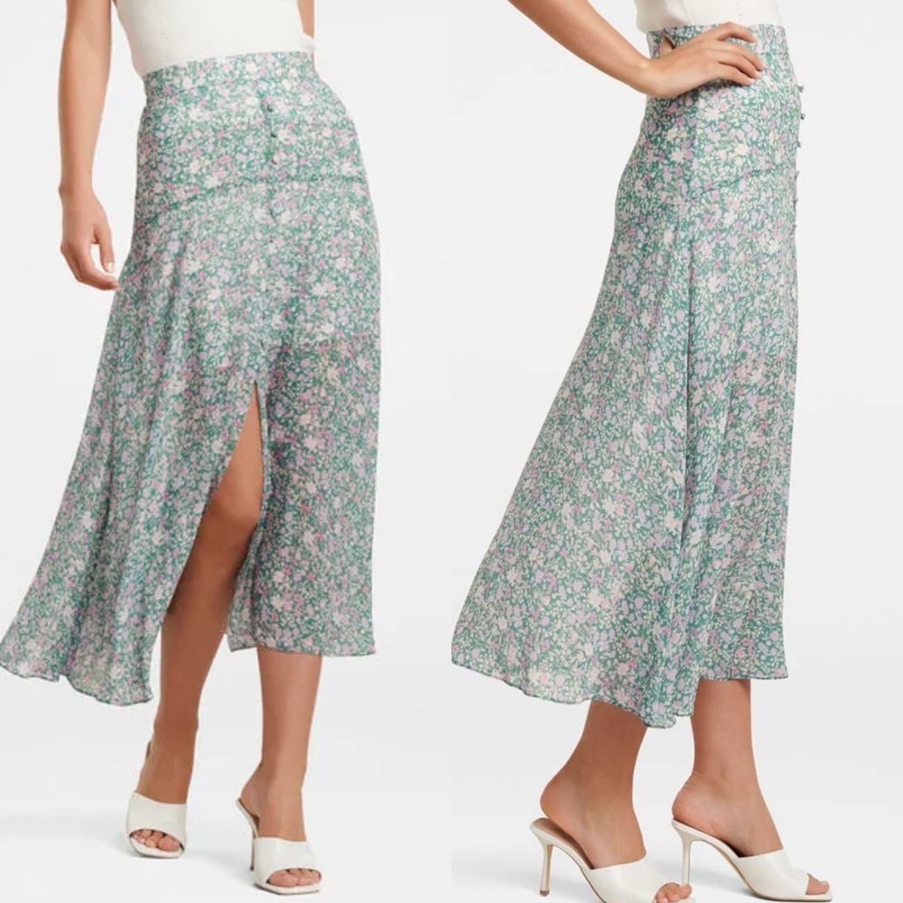 Forever New floral skirt size 4